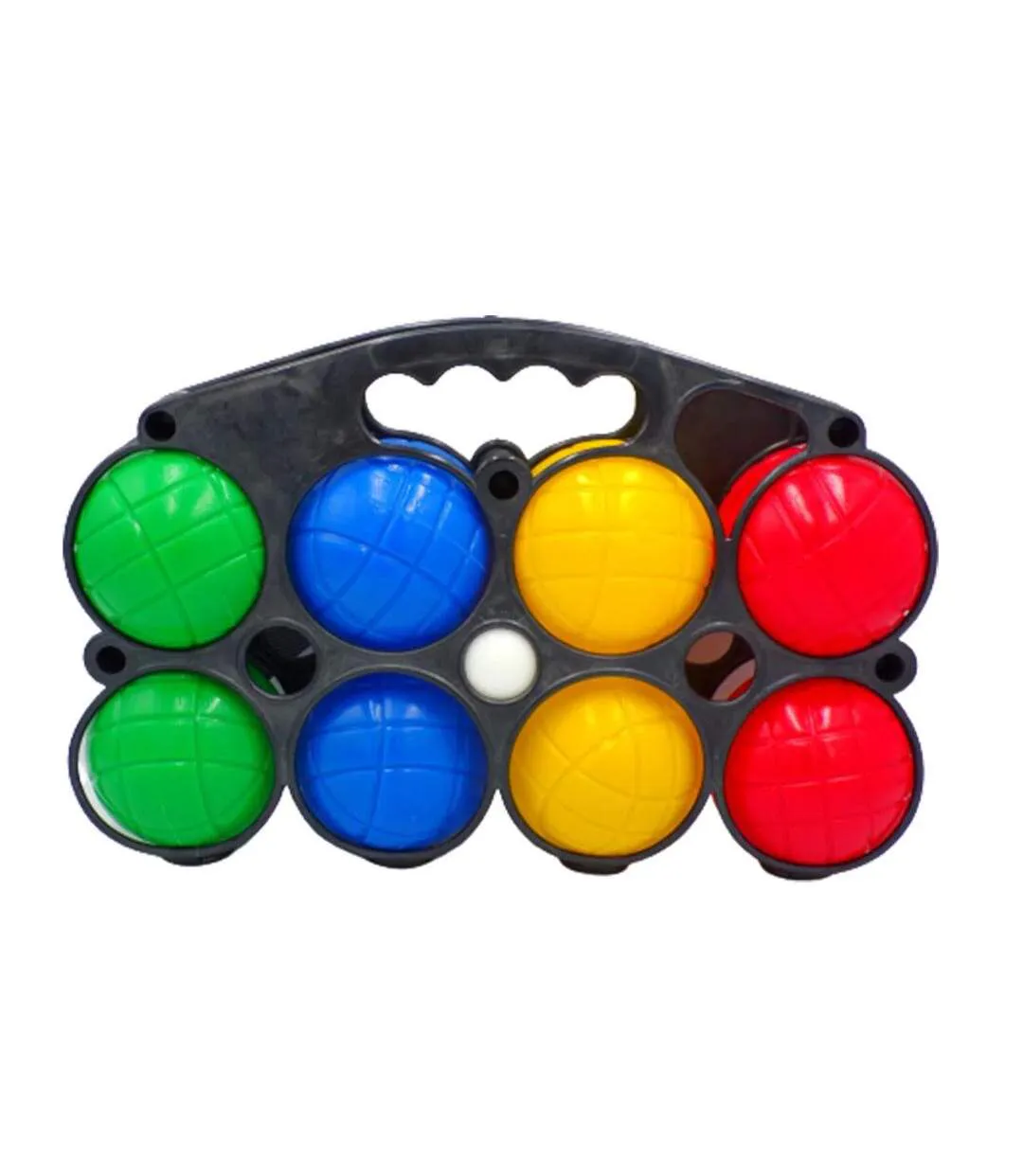 X8 boules de pétanque plastique redwood-1