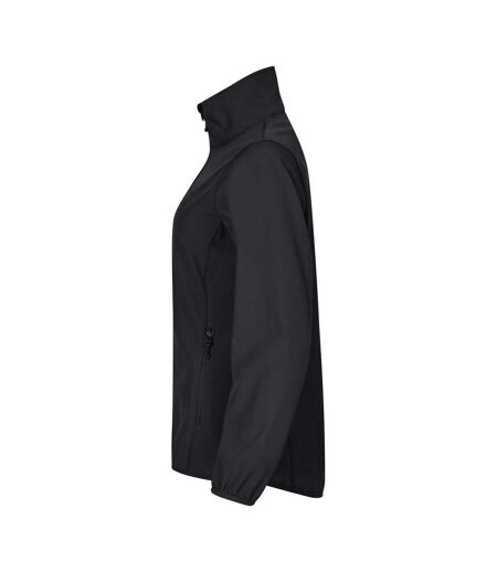 Veste Softshell Classic Femme Noir Clique