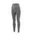 Womens/ladies Cross The Line Sachiko Logo Leggings Dark Stone Grey IQ-4
