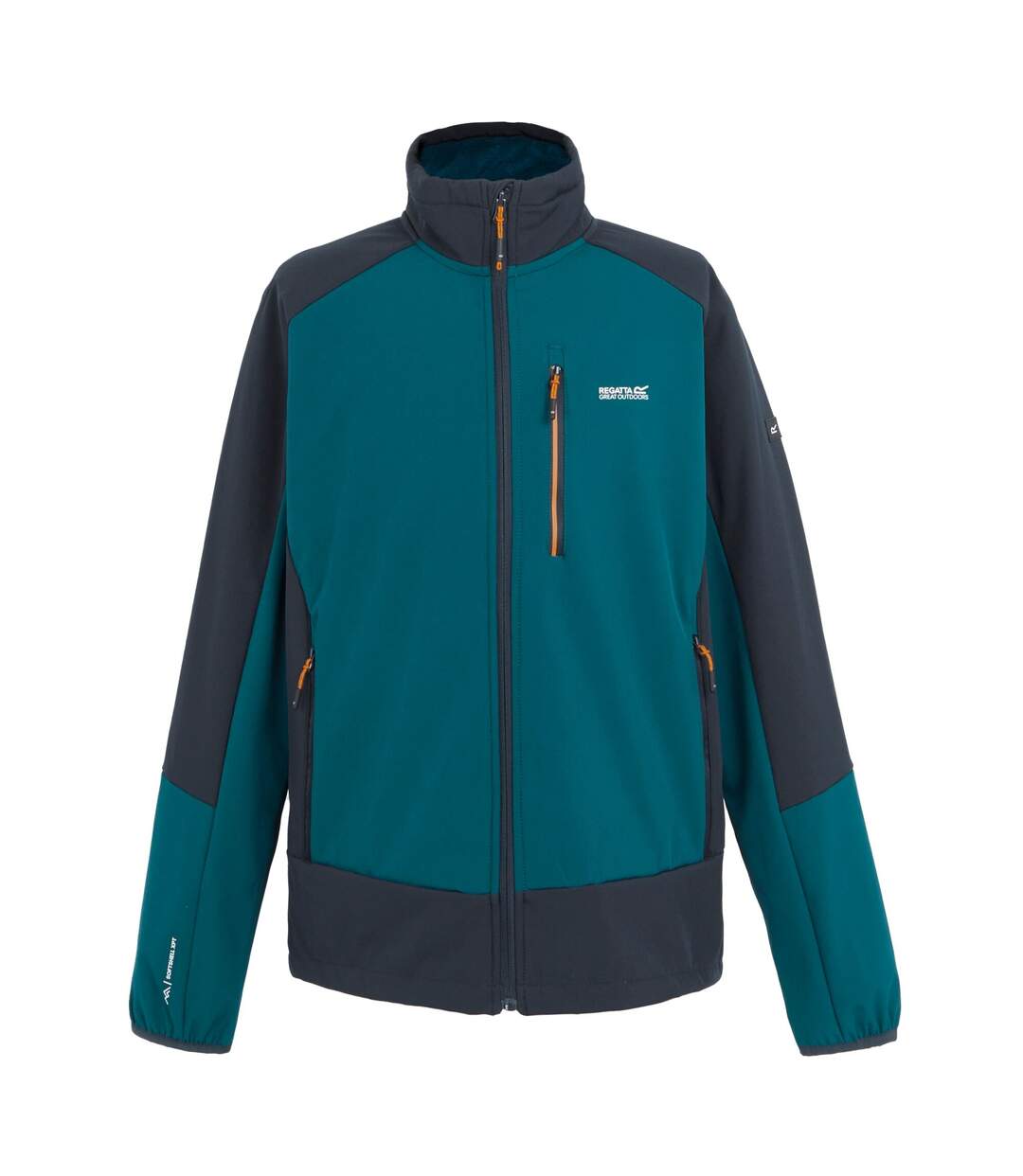 Veste softshell moutdale homme bleu marocain / bleu marine Regatta Regatta