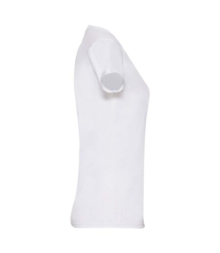 T-shirt Valueweight Femme Blanc Fruit Of The Loom
