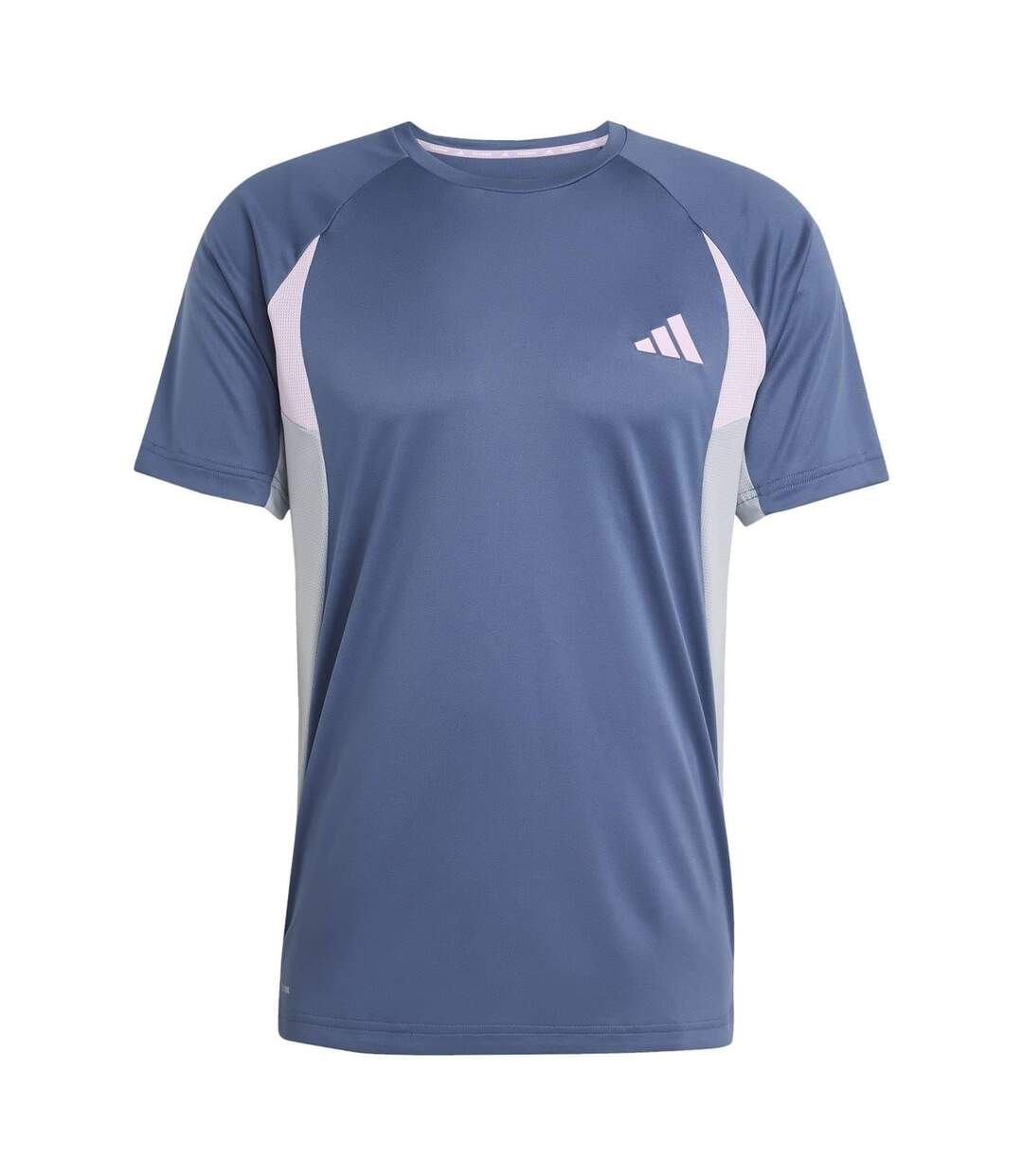 Mens Colour Block Climacool T-shirt Preloved Ink Adidas-2