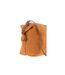 Sac de Plage Jute Lavée 60cm Orange Rouille