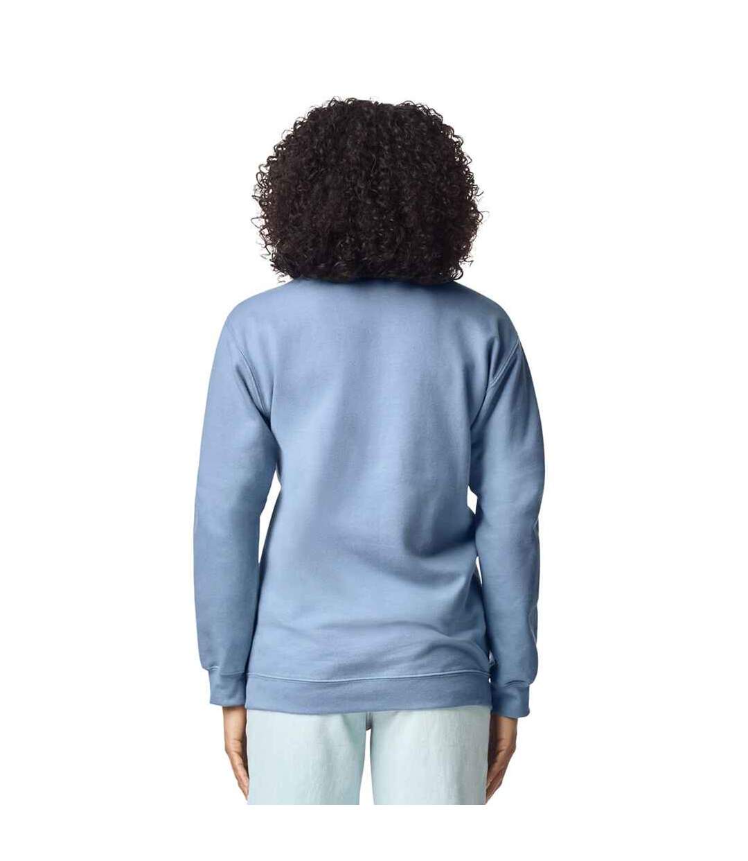 Sweat Adulte Bleu De Gris Gildan-3