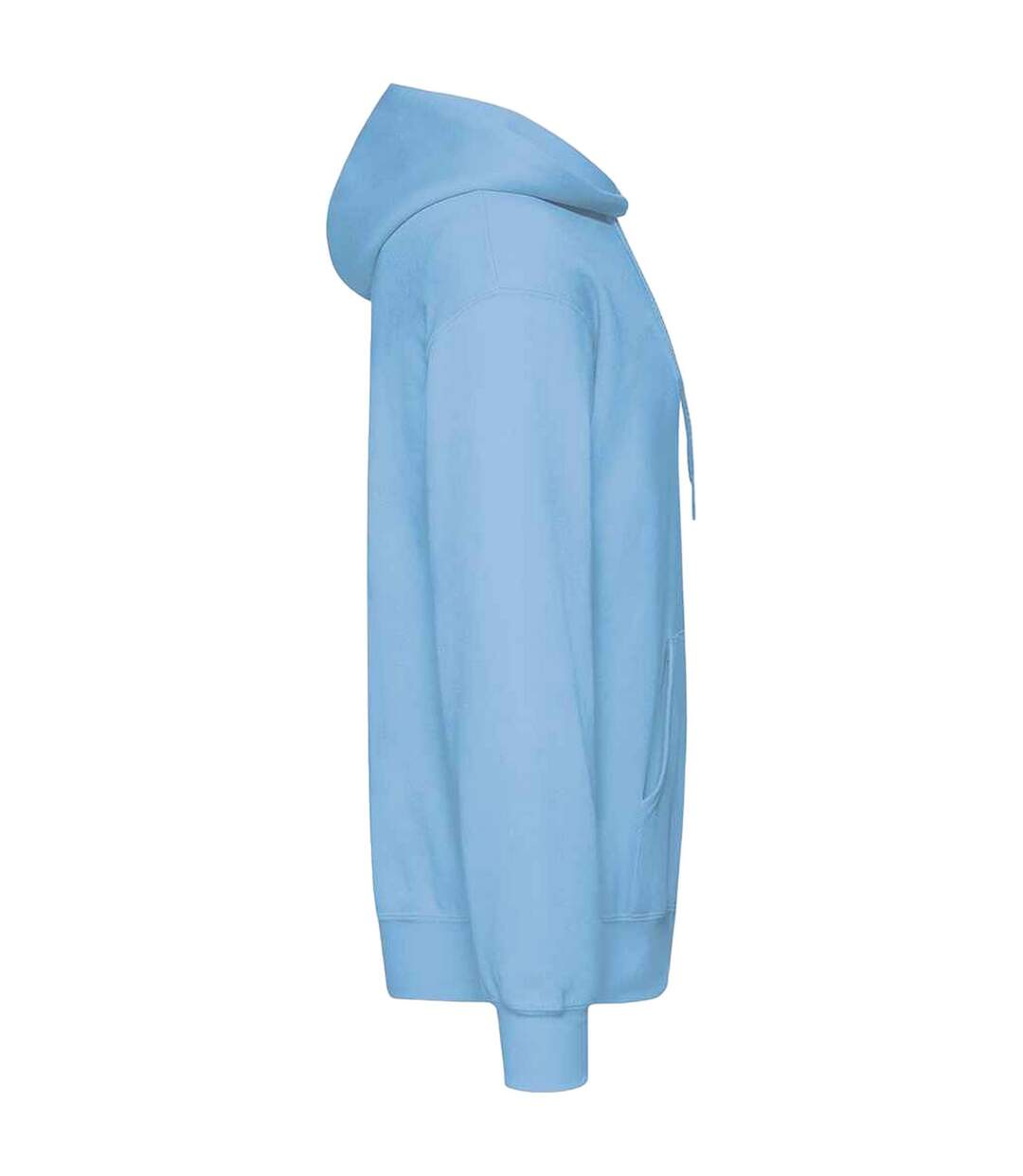 Sweat à capuche adulte bleu ciel Fruit of the Loom-3