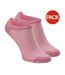 Lot De 2  Socquettes Garaf Femme Noir Rose IQ-1