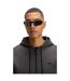 Mens Stretch Sport Full Zip Hoodie Dark Grey Boss-4
