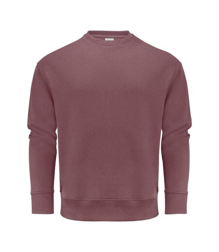 Unisex Adult Hopedale Crew Neck Sweatshirt Dusty Red James Harvest