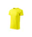 Mens Basic T-shirt Yellow Adler-1