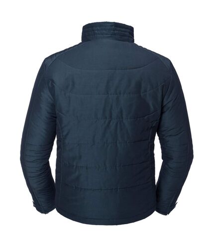 Doudoune matelassée cross homme bleu marine Russell