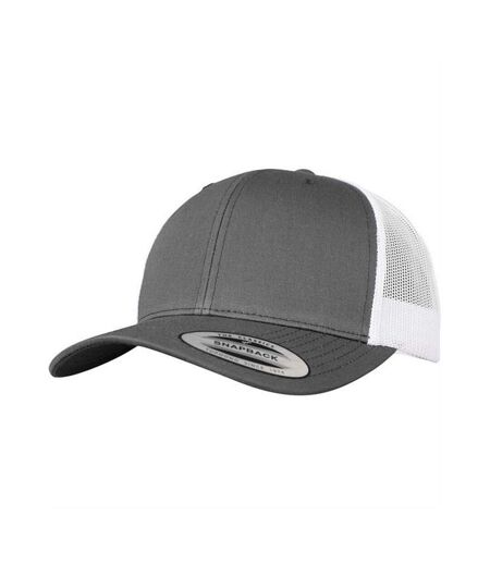 Flexfit Unisex Adult Two Tone Trucker Cap (Dark Grey/White) - UTPC4260