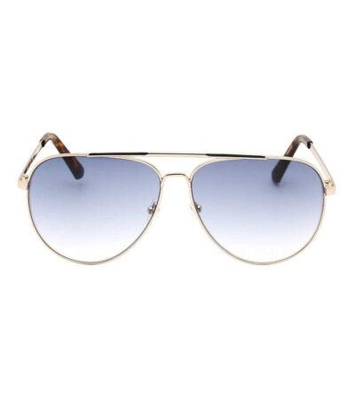 Lunettes De Soleil Motif/style Dégradé Homme Taille Unique Jaune Or Guess