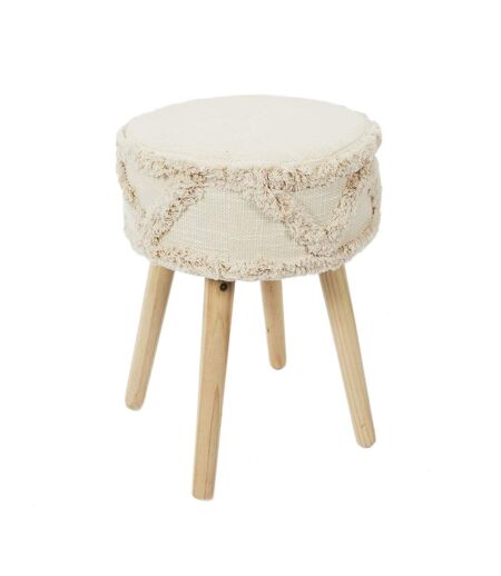 Tabouret Mirage - Hauteur 41 cm - Crème