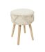Tabouret Mirage - Hauteur 41 cm - Crème-1