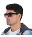 Lunettes De Soleil Motif/style Carré Homme Taille Unique Noir Violet Clair Calvin Klein-1