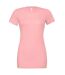 Bella + Canvas Womens/Ladies Jersey Short-Sleeved T-Shirt (Pink) - UTBC4717
