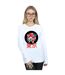 Disney Sweatshirt Mickey Mouse Team Huddle - Femmes/Dames (Blanc) - UTBI28272-2