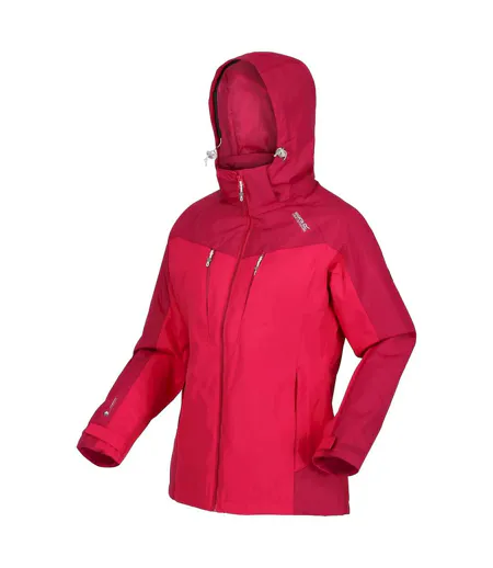 Womens/ladies Calderdale Winter Waterproof Jacket Pink Potion Berry Pink Regatta