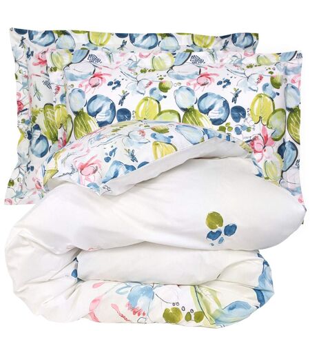 Parure de lit percale NENUPHAR Taie 50x70 cm