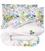 Parure de lit percale NENUPHAR Taie 50x70 cm-2