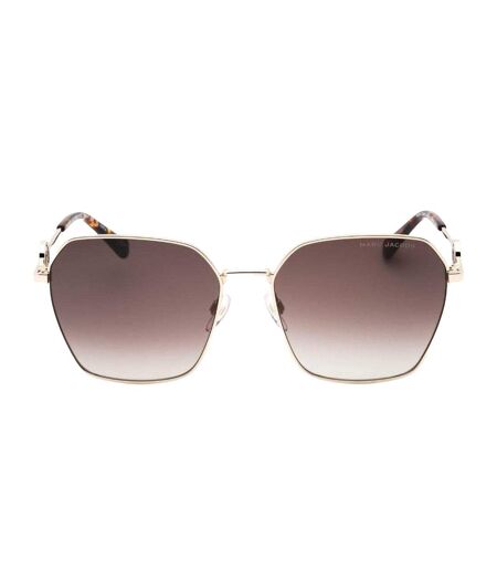 Womens/ladies Square Sunglasses One Size Gold Havana Marc Jacobs
