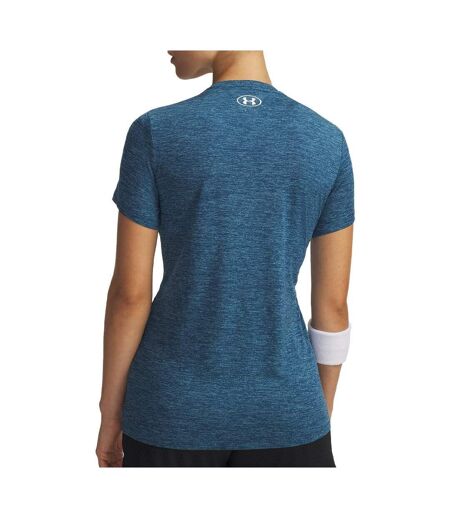 T-Shirt bleu femme under armour tech