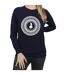 Disney Sweatshirt Alice In Wonderland Circle - Femmes/Dames (Bleu marine) - UTBI2639-3
