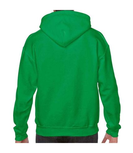 Unisex adult heavy blend hoodie irish green Gildan