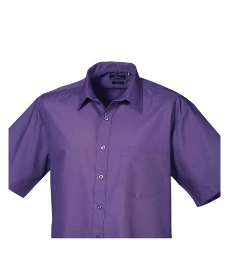 Chemise poplin homme violet Premier Premier