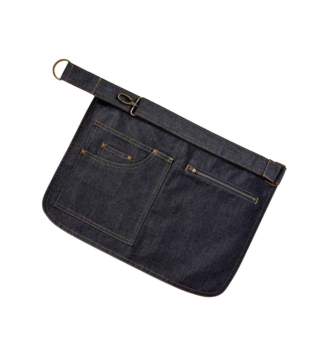 Adults Unisex Metro Utility Hip Apron One Size Indigo Denim Premier-2
