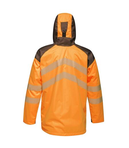 Veste Imperméable Homme Orange Gris Regatta Professional
