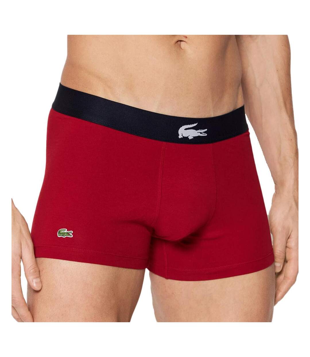 x3 Boxers Rouge/Gris/Bleu Homme Lacoste 5H1774 - S