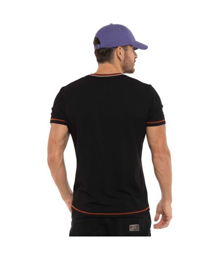 T-shirt homme col V  Regular fit en Mesh Vondutch
