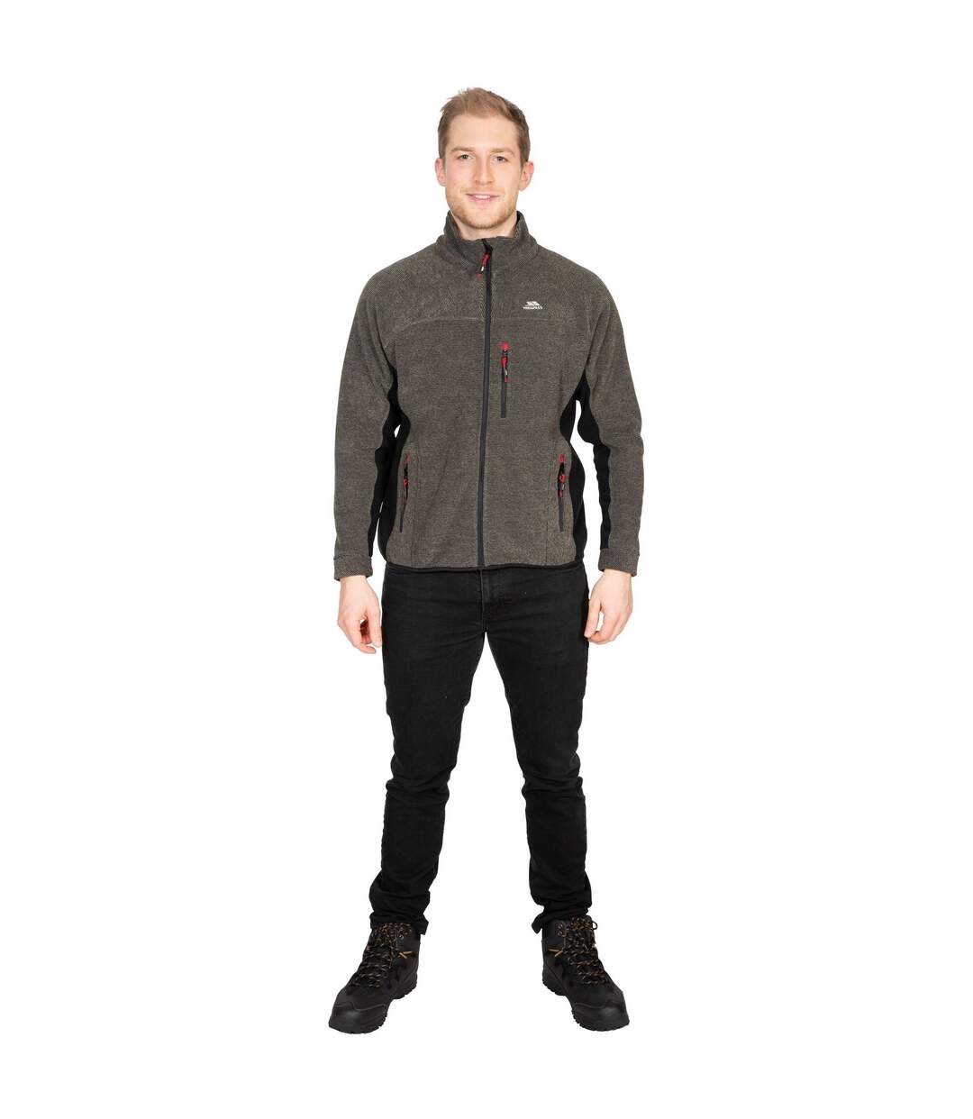 Veste Polaire Jynx Homme Vert Blanc Trespass-1