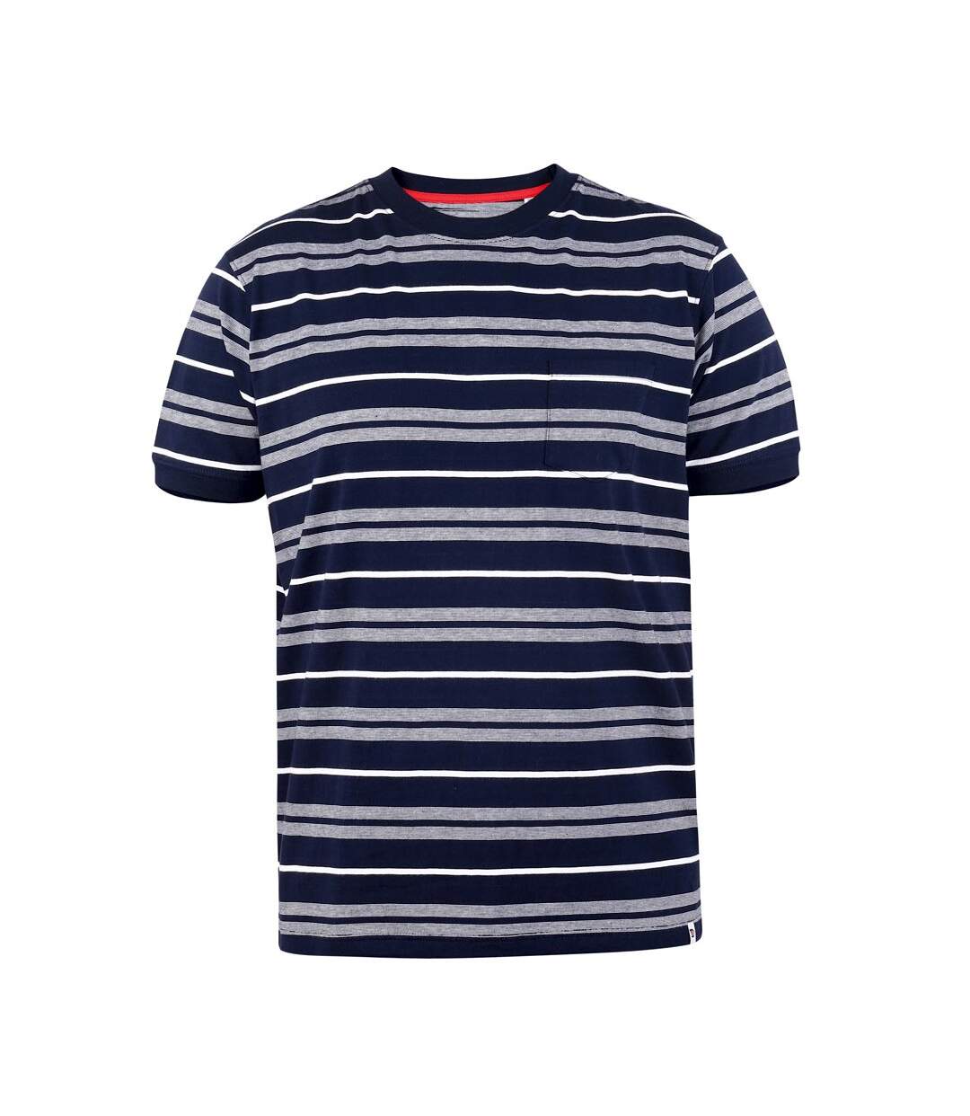 T-shirt d555 piccadilly homme bleu marine / blanc Duke Duke