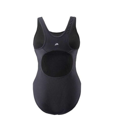Maillot De Bain 1 Pièce Motif/style À Rayures Poliana Femme Noir Rose Martes