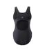 Maillot De Bain 1 Pièce Motif/style À Rayures Poliana Femme Noir Rose Martes-2