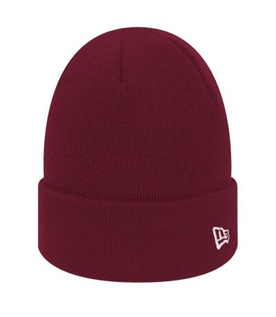 New Era Unisex Adult Flag Knitted Beanie (Maroon)