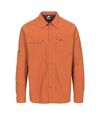 Trespass Mens Darnet Long Sleeve Travel Shirt (Burnt Orange)