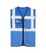 Gilet Haute Visibilité Athens Adulte Bleu Korntex-1