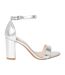 Womens/ladies Spark Sandals Silver Dorothy Perkins-2