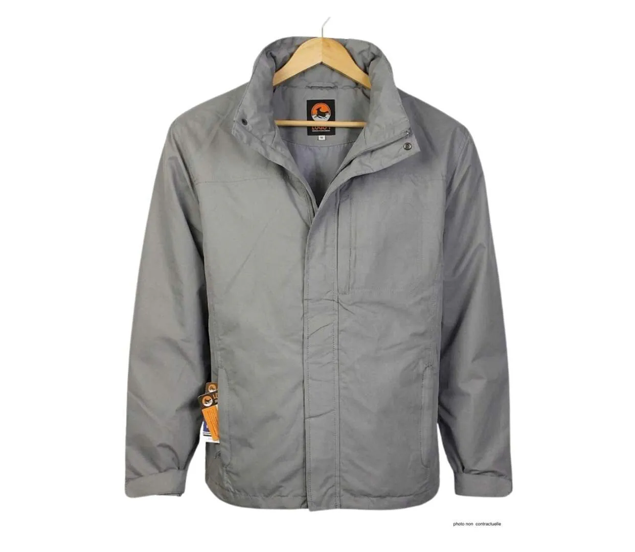 Coupe-vent Homme OGALO 919072 gris : la protection outdoor discrète et efficace-2