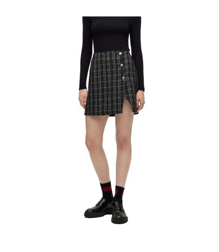 Womens/ladies Rimia-1 Mini Skirt Multicoloured Hugo