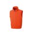 Core adults unisex microfleece gilet orange Result-1