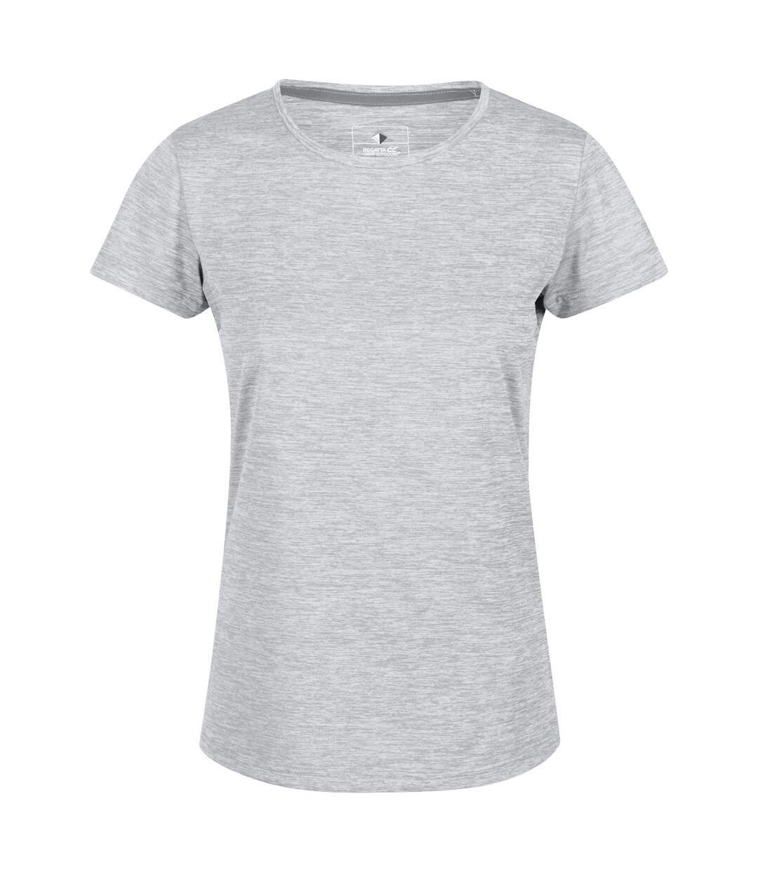 T-shirt fingal edition femme gris pâle Regatta-1