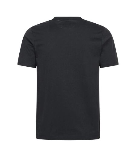 Mens Snowdon Short-sleeved T-shirt Black Mountain Warehouse
