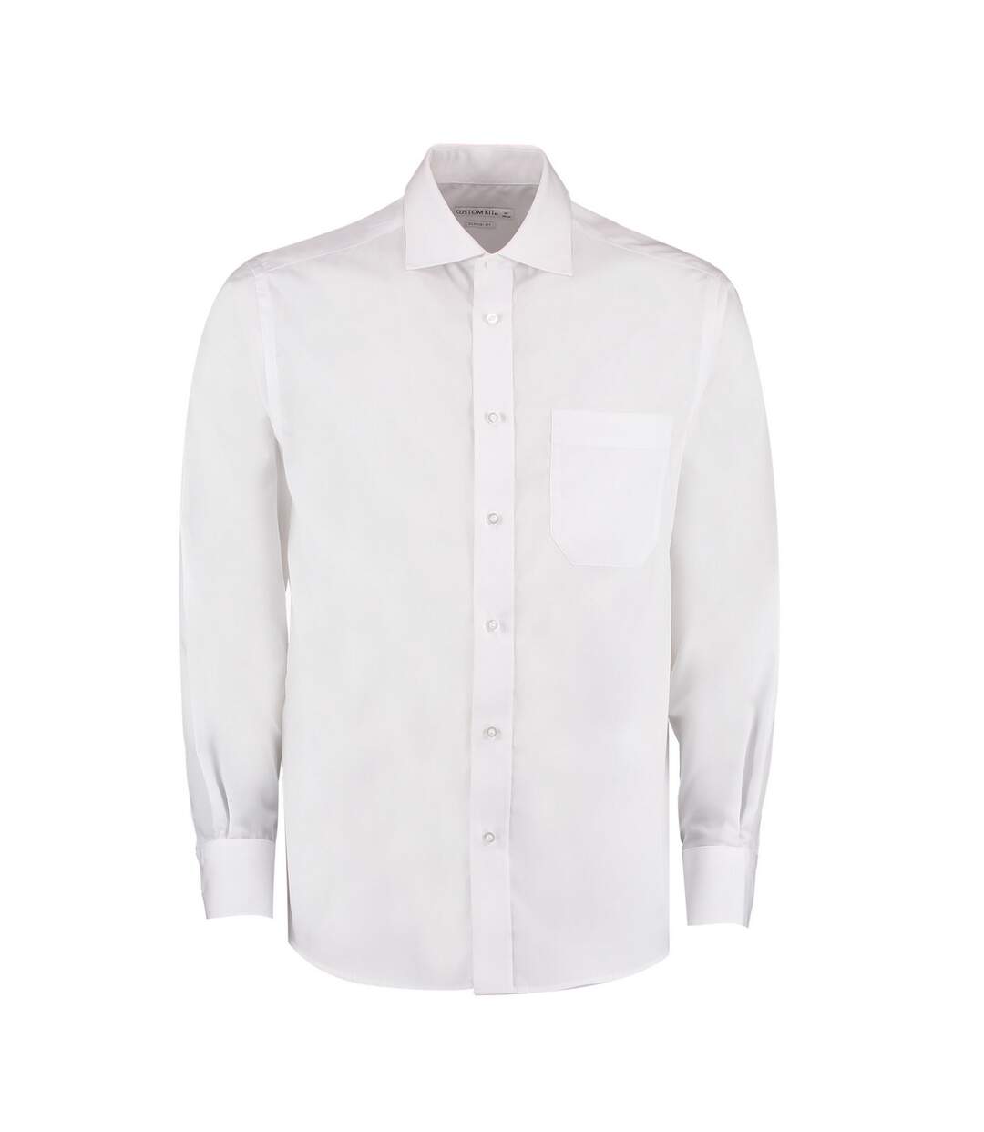 Chemise formelle corporate homme blanc Kustom Kit-1