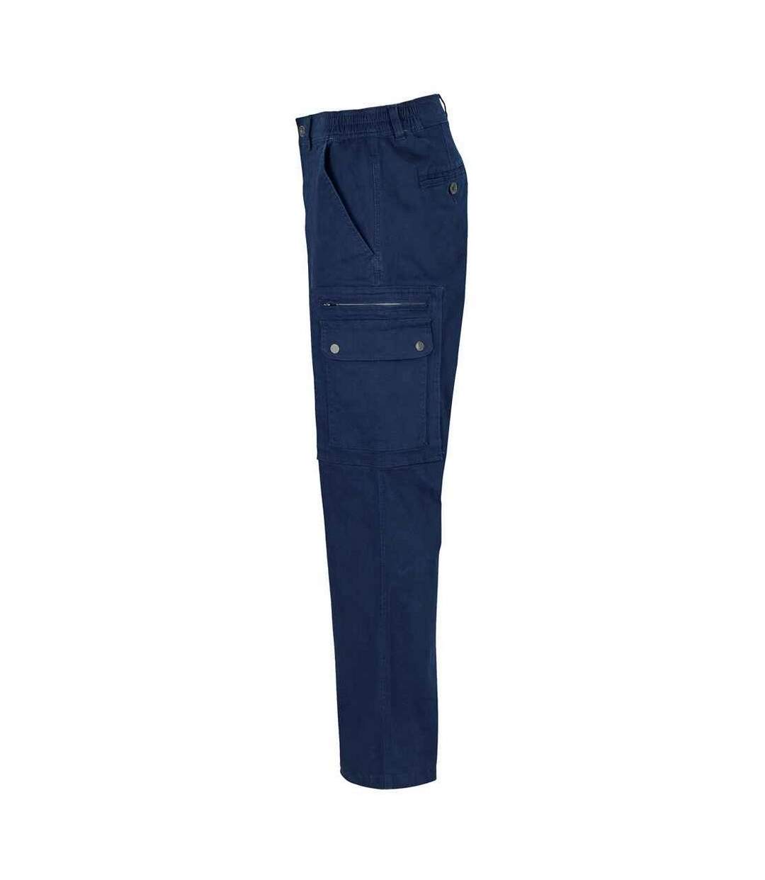 Pantalon cargo docker homme bleu marine SOLS