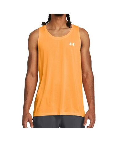 Débardeur orange homme under armour launch - xxl