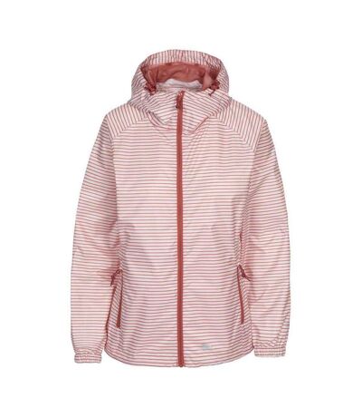 Trespass Womens/Ladies Indulge Waterproof Jacket (Rhubarb Red) - UTTP5360